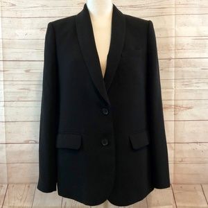 J. Crew Classic Crepe Black Blazer